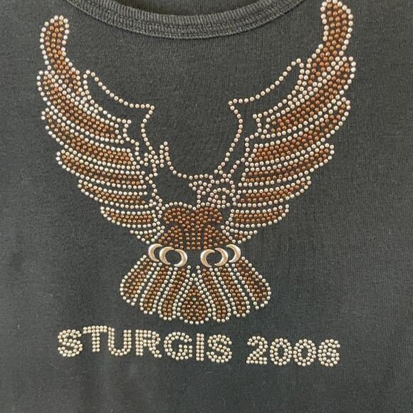 Sturgis Black Tank Top Womens Size XL - Picture 3 of 6